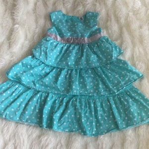 Carter’s Blue Polkadot Dress